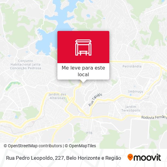 Rua Pedro Leopoldo, 227 mapa