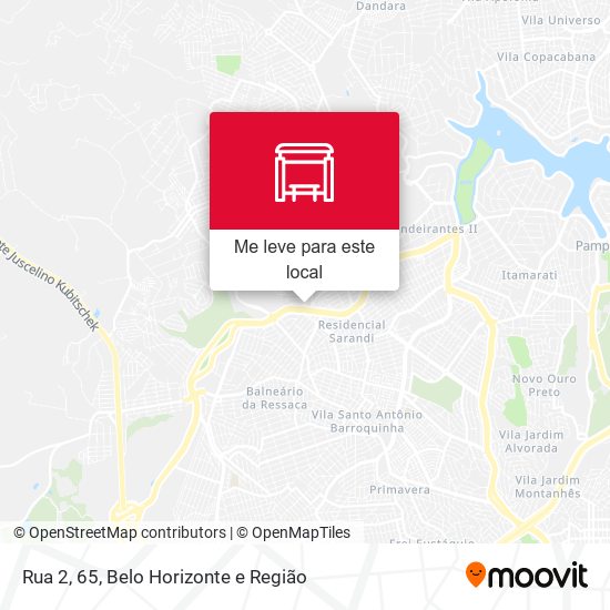 Rua 2, 65 mapa