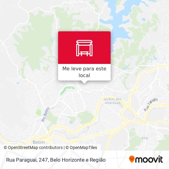 Rua Paraguai, 247 mapa