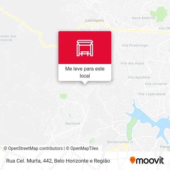 Rua Cel. Murta, 442 mapa