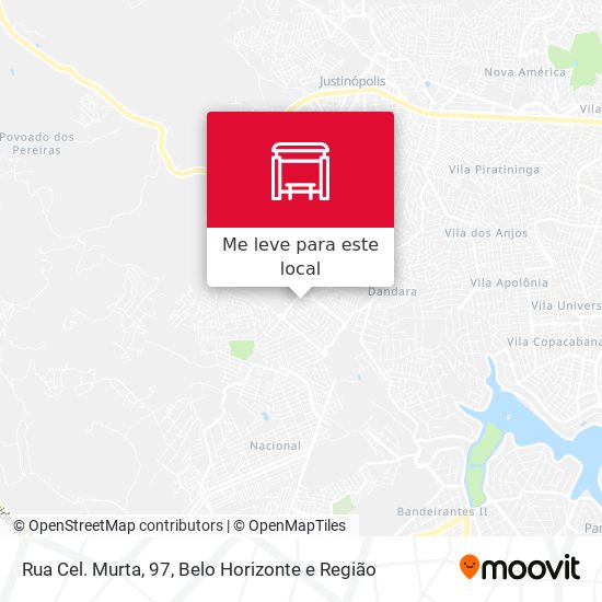 Rua Cel. Murta, 97 mapa