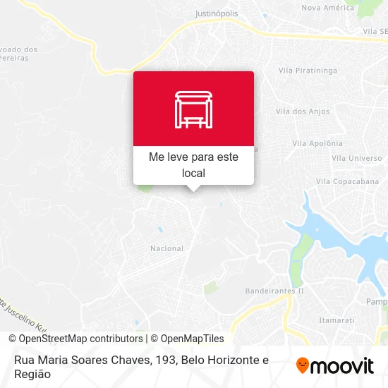 Rua Maria Soares Chaves, 193 mapa