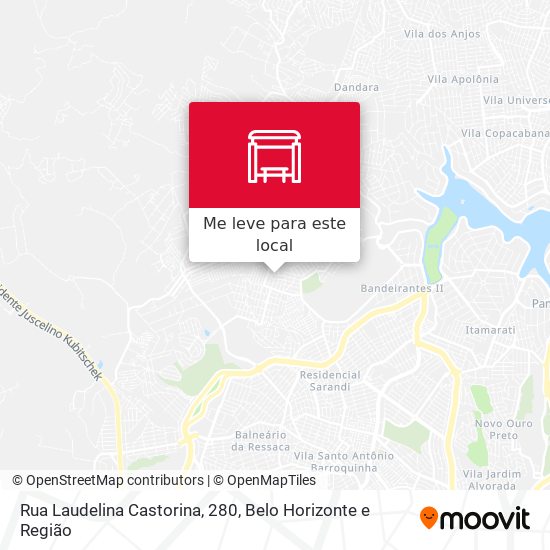 Rua Laudelina Castorina, 280 mapa