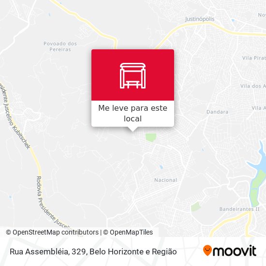 Rua Assembléia, 329 mapa