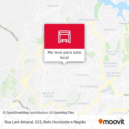 Rua Leni Amaral, 325 mapa