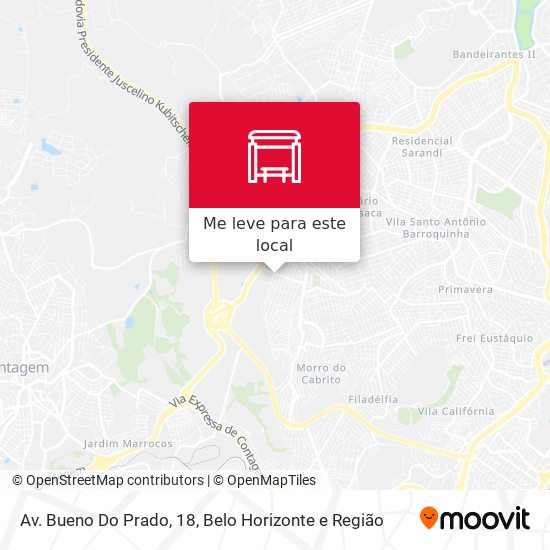Av. Bueno Do Prado, 18 mapa