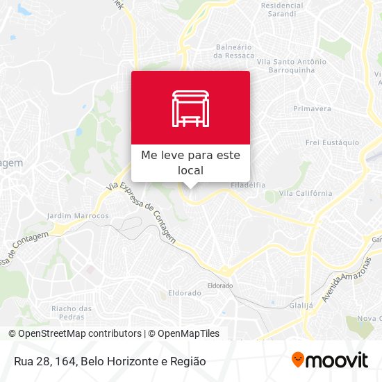 Rua 28, 164 mapa