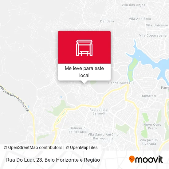 Rua Do Luar, 23 mapa