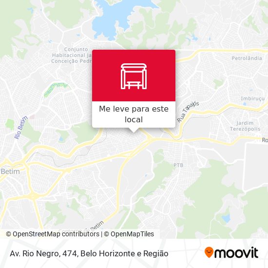 Av. Rio Negro, 474 mapa