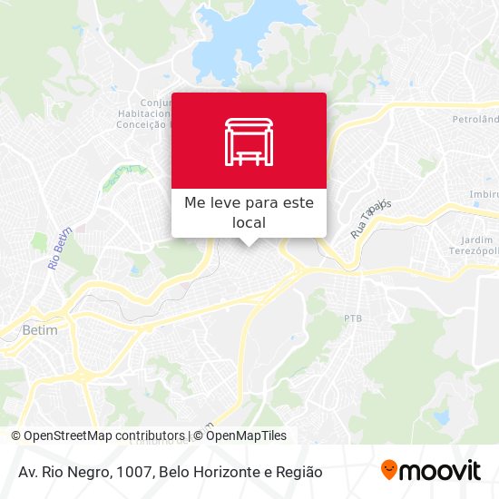 Av. Rio Negro, 1007 mapa