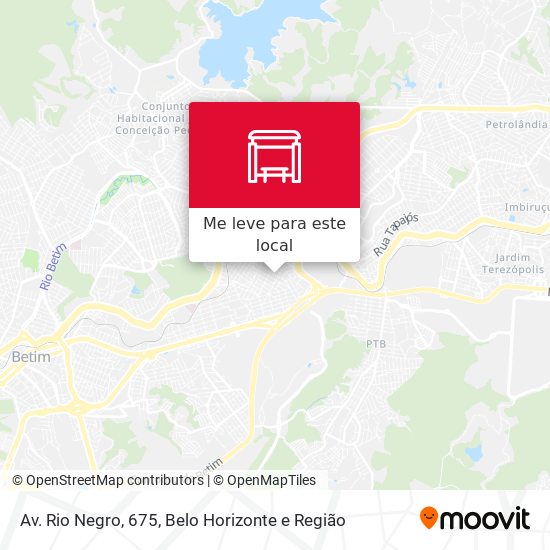 Av. Rio Negro, 675 mapa