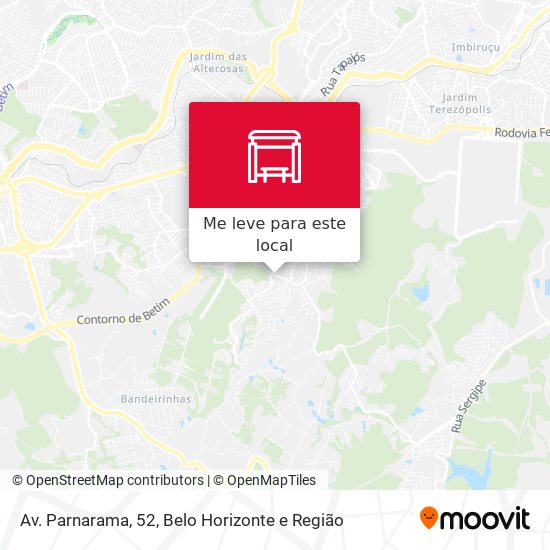 Av. Parnarama, 52 mapa