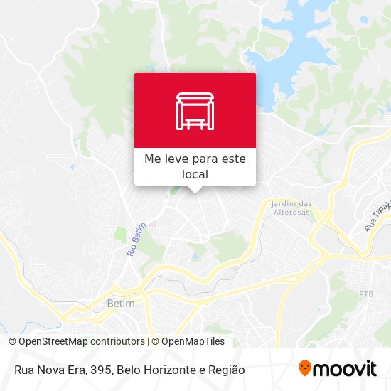 Rua Nova Era, 395 mapa