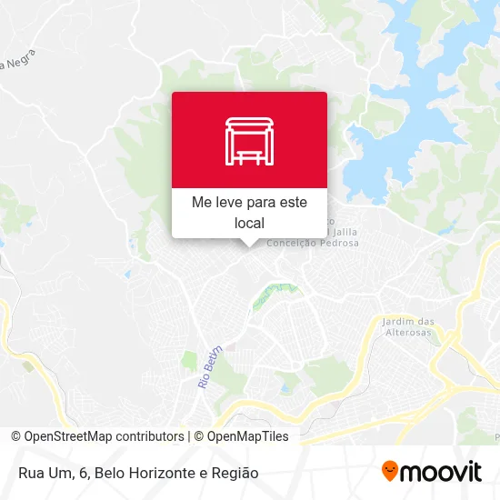 Rua Um, 6 mapa