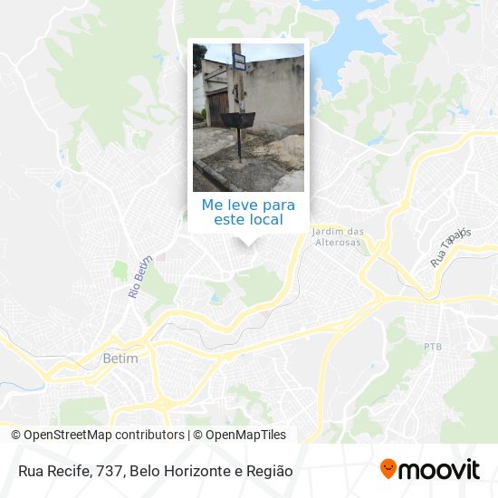 Rua Recife, 737 mapa