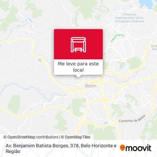 Av. Benjamim Batista Borges, 378 mapa