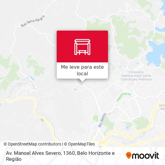 Av. Manoel Alves Severo, 1360 mapa