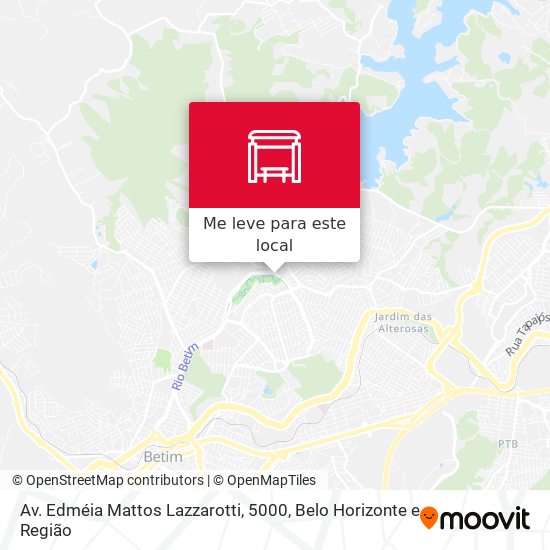 Av. Edméia Mattos Lazzarotti, 5000 mapa