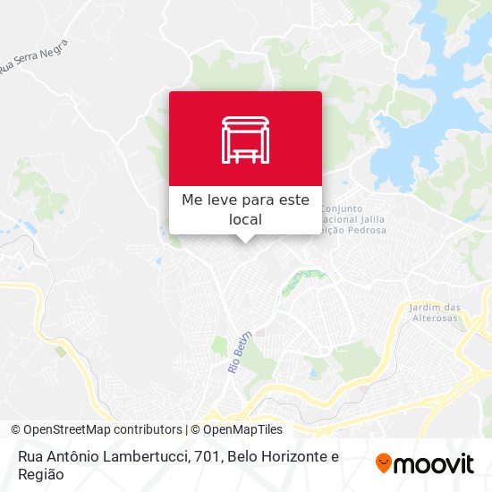 Rua Antônio Lambertucci, 701 mapa