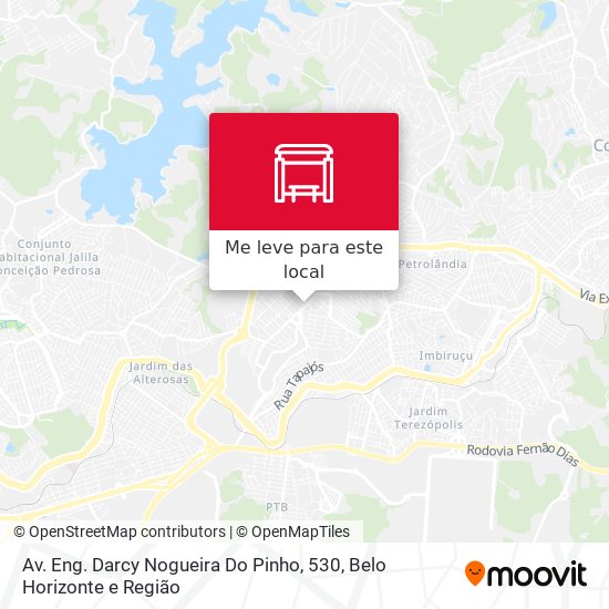 Av. Eng. Darcy Nogueira Do Pinho, 530 mapa