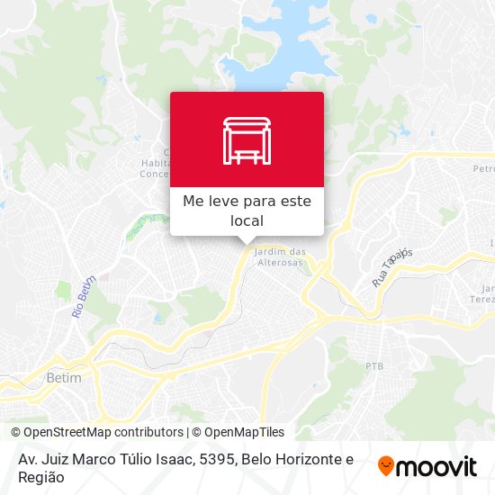 Av. Juiz Marco Túlio Isaac, 5395 mapa