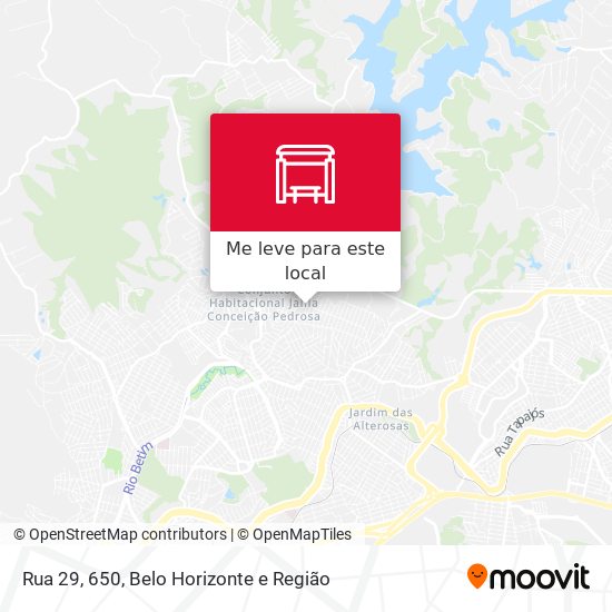 Rua 29, 650 mapa