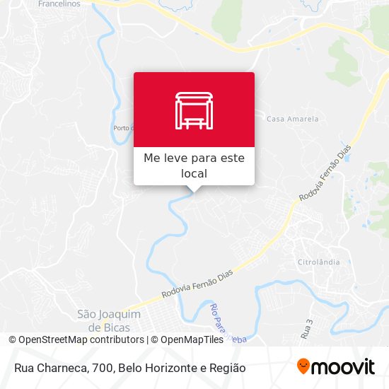 Rua Charneca, 700 mapa