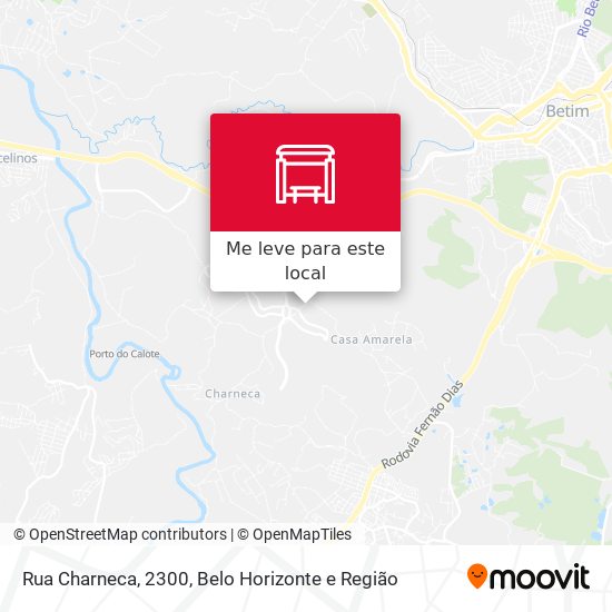 Rua Charneca, 2300 mapa