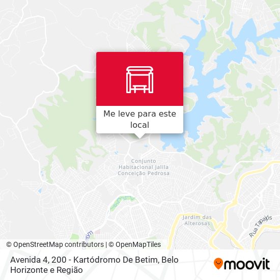 Avenida 4, 200 - Kartódromo De Betim mapa