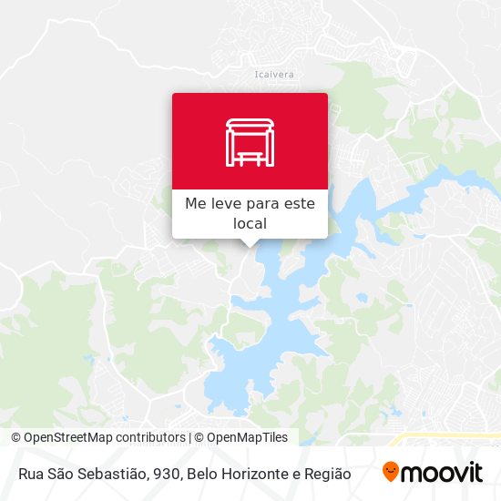 Rua São Sebastião, 930 mapa