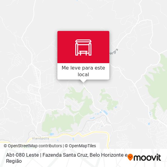Abt-080 Leste | Fazenda Santa Cruz mapa