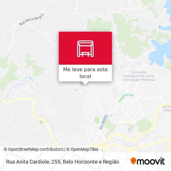 Rua Anita Cardiole, 255 mapa