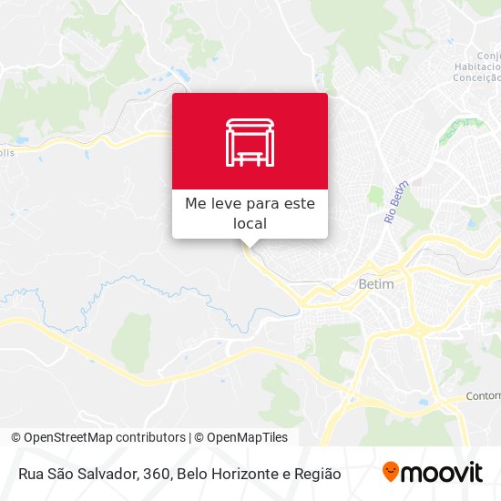 Rua São Salvador, 360 mapa