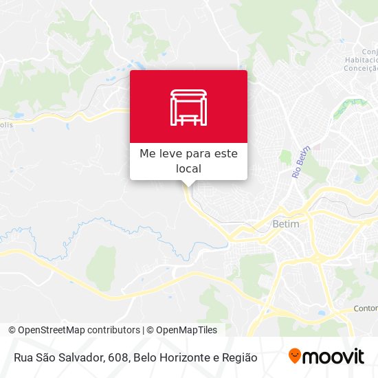Rua São Salvador, 608 mapa