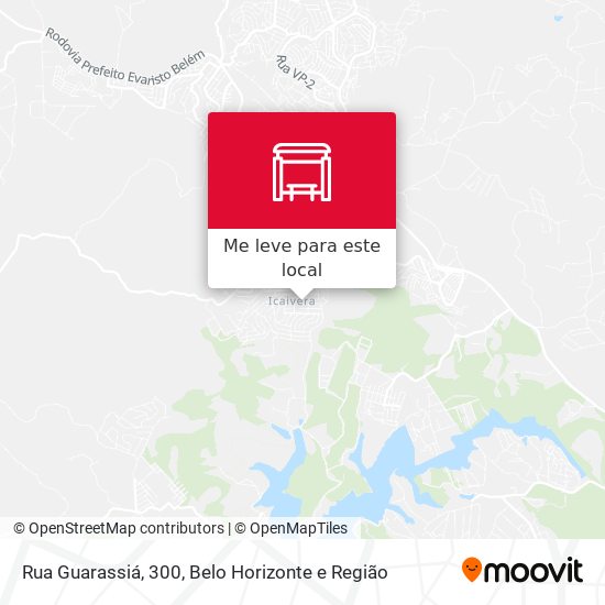 Rua Guarassiá, 300 mapa