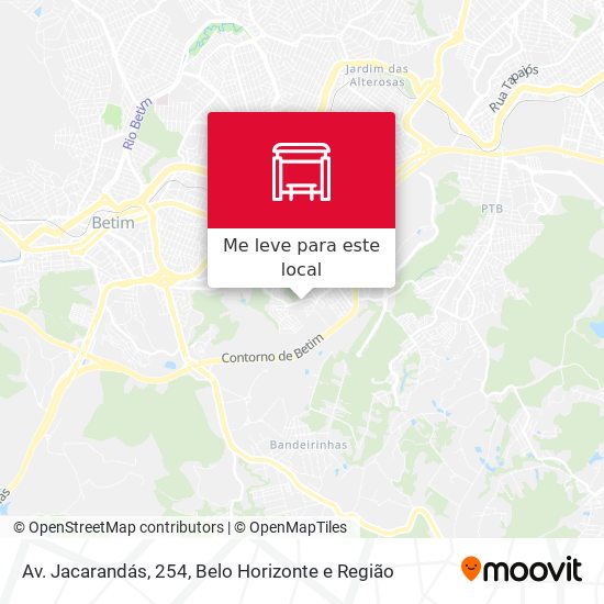 Av. Jacarandás, 254 mapa