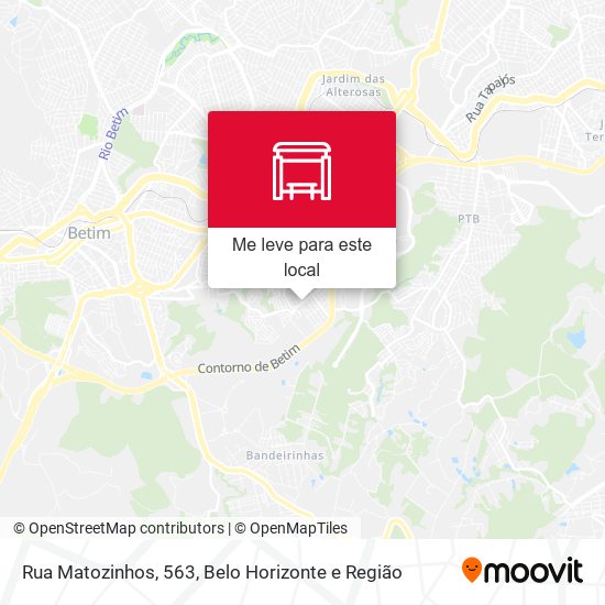 Rua Matozinhos, 563 mapa