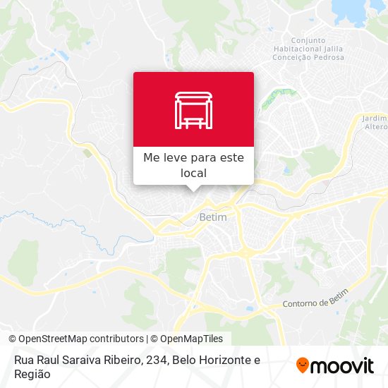 Rua Raul Saraiva Ribeiro, 234 mapa
