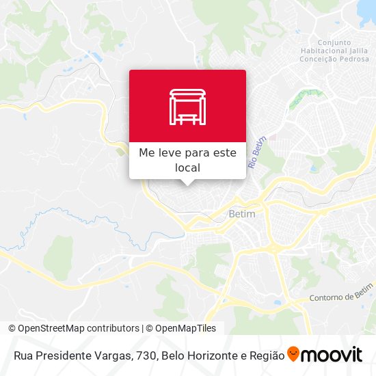 Rua Presidente Vargas, 730 mapa
