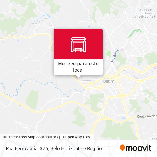 Rua Ferroviária, 375 mapa