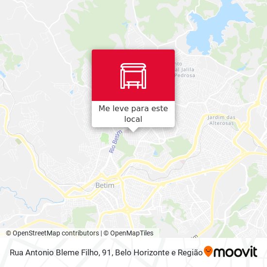 Rua Antonio Bleme Filho, 91 mapa