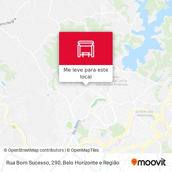 Rua Bom Sucesso, 290 mapa