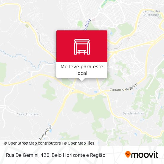 Rua De Gemini, 420 mapa