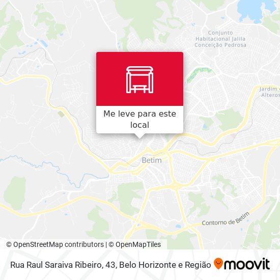 Rua Raul Saraiva Ribeiro, 43 mapa