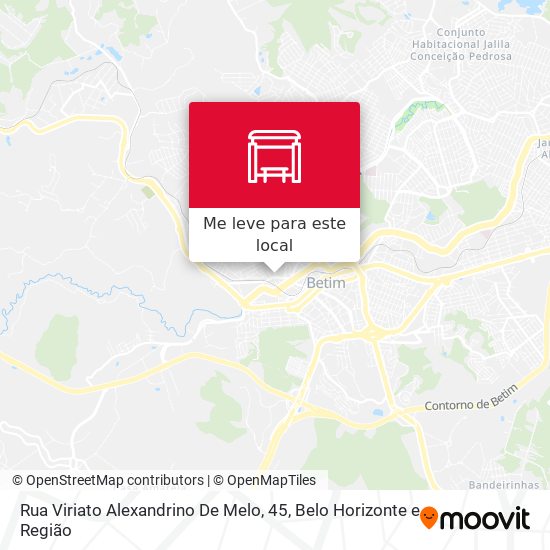 Rua Viriato Alexandrino De Melo, 45 mapa