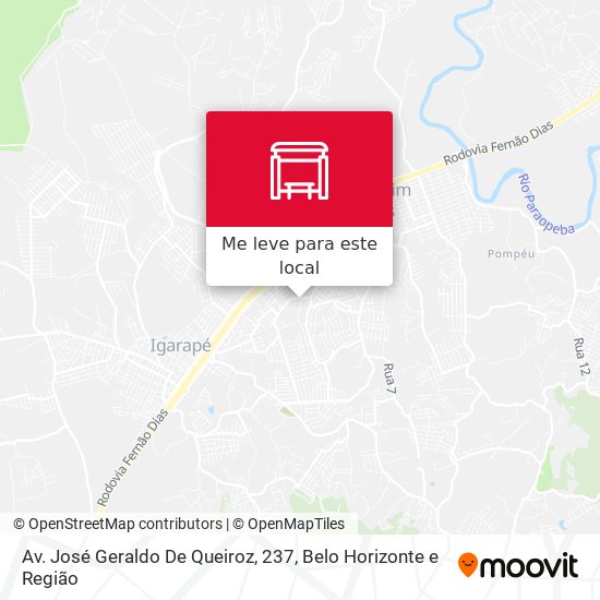 Av. José Geraldo De Queiroz, 237 mapa
