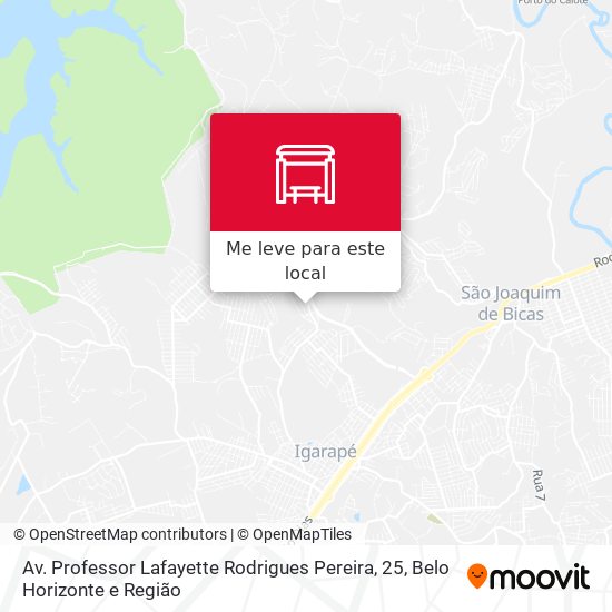 Av. Professor Lafayette Rodrigues Pereira, 25 mapa
