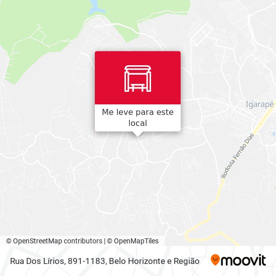 Rua Dos Lírios, 891-1183 mapa