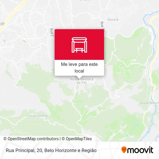 Rua Principal, 20 mapa