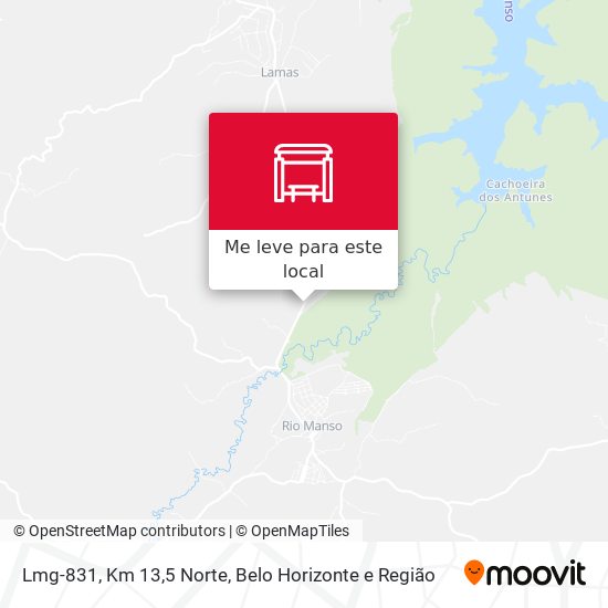 Lmg-831, Km 13,5 Norte mapa